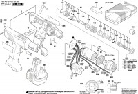Bosch 0 602 490 452 EXACT 6 Cordless Screw Driver Spare Parts